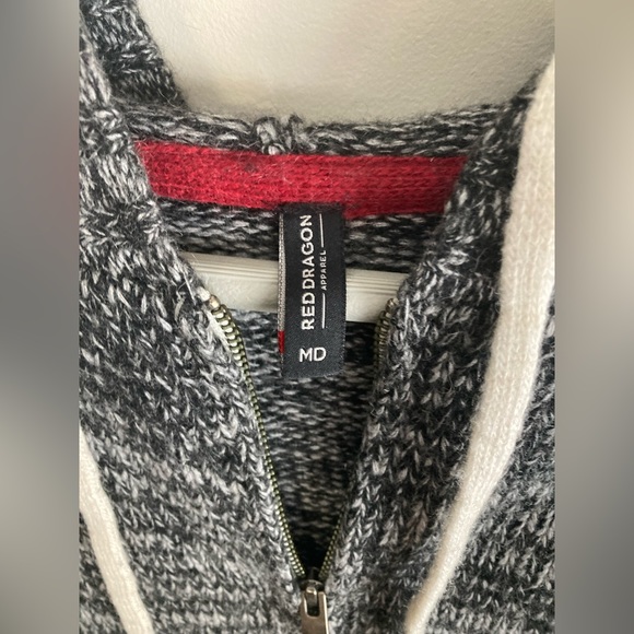 Men’s Red Dragon Sweater - Picture 4 of 4